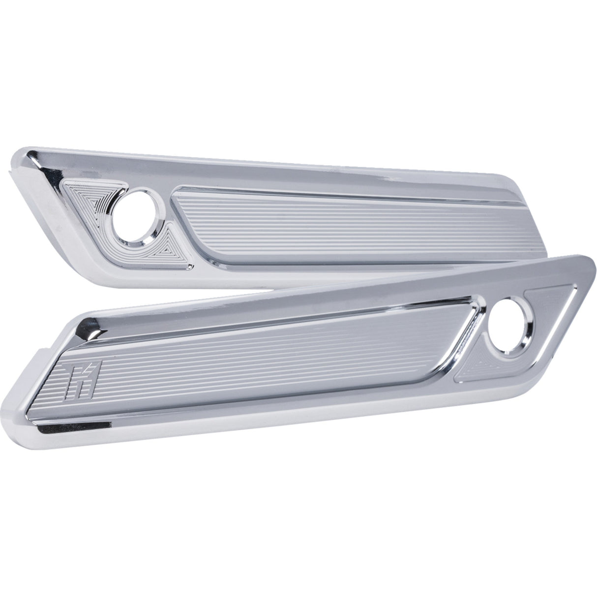 Kodlin USA Saddlebag Latch Covers Chrome - K59491 For Harley Touring 2023-2026