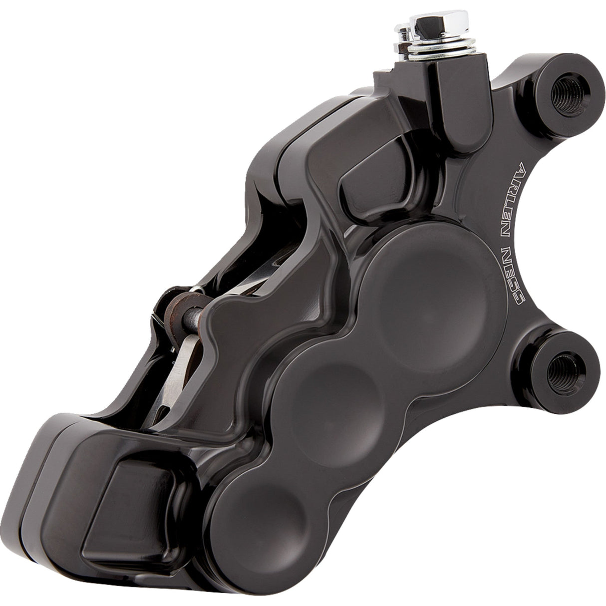 Arlen Ness Ness Tech Six-Piston Differential Bore Caliper Front Right Black 11.8" - 02-217 For Harley Motorcycles 2006-2026