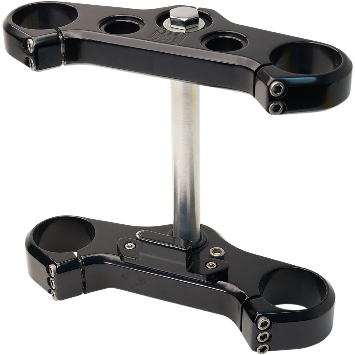 Speed Merchant Elite 49 Mm Triple Tree Elite Triple Trees 49 Mm Black Fxfb - SM-FATBOBTTB For Harley Softail 2018-2020