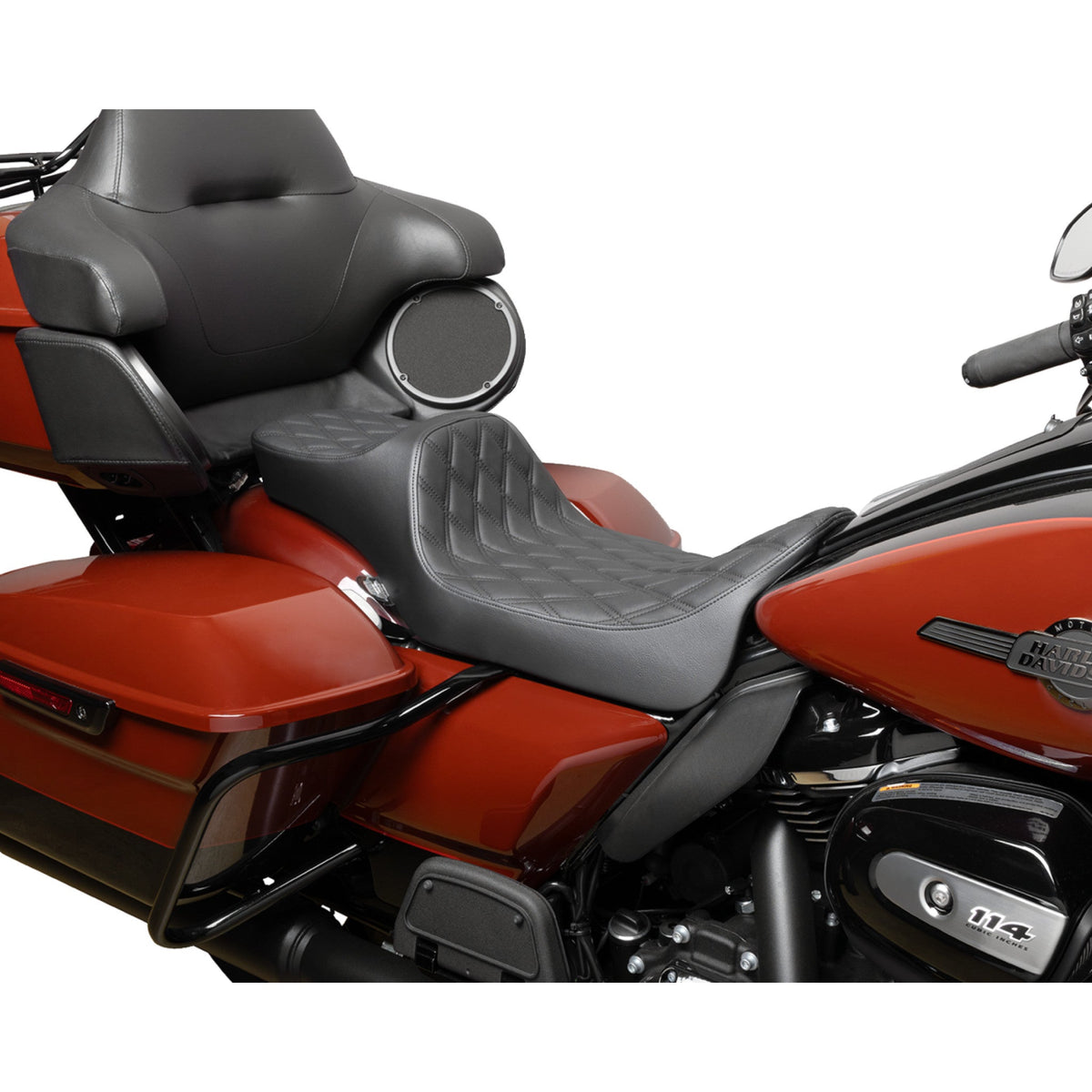 Drag Specialties Predator III Seat For Harley Touring 2008-2024