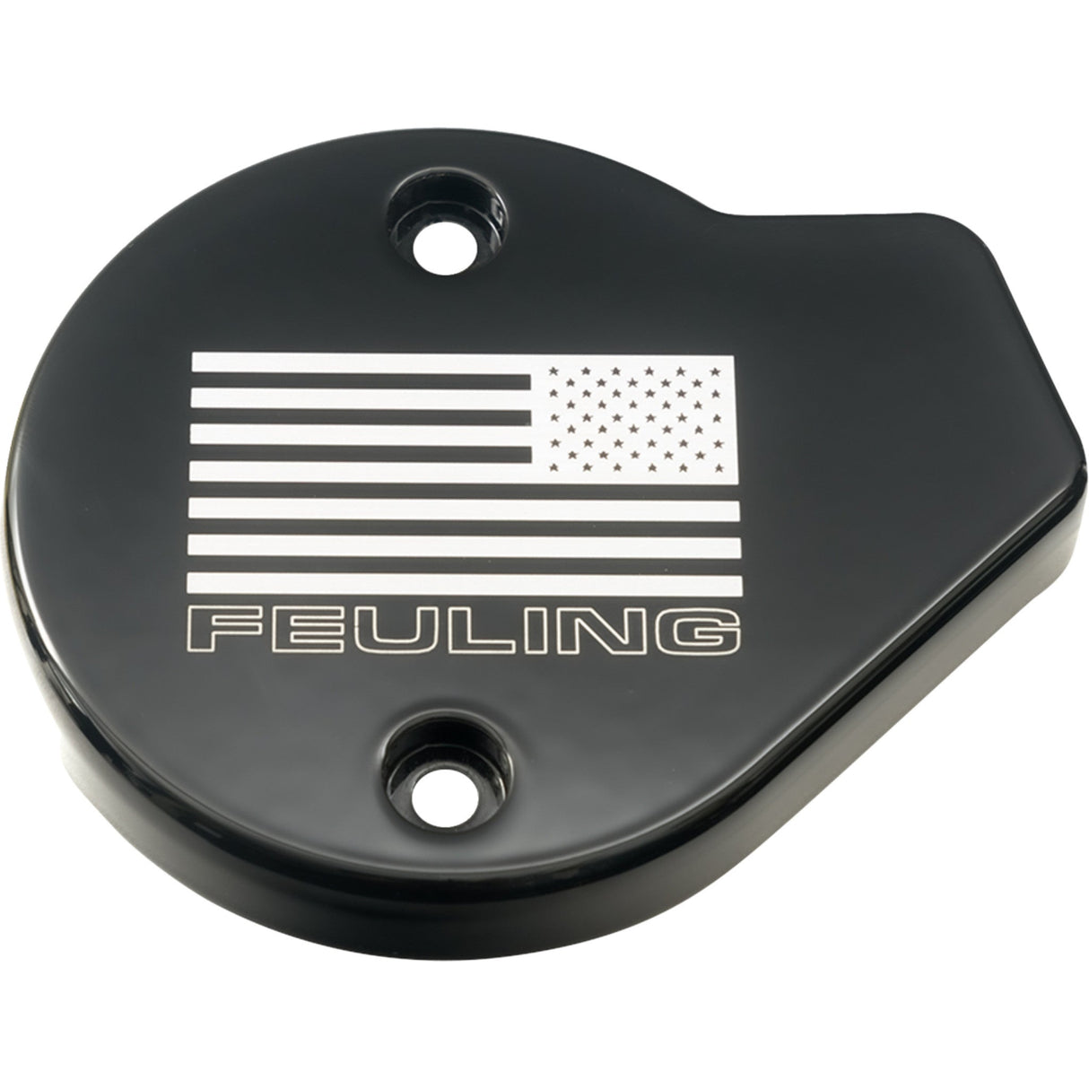 Feuling Parts Cam Cover Flag Reverse - 9182 For Harley Touring 2023-2026