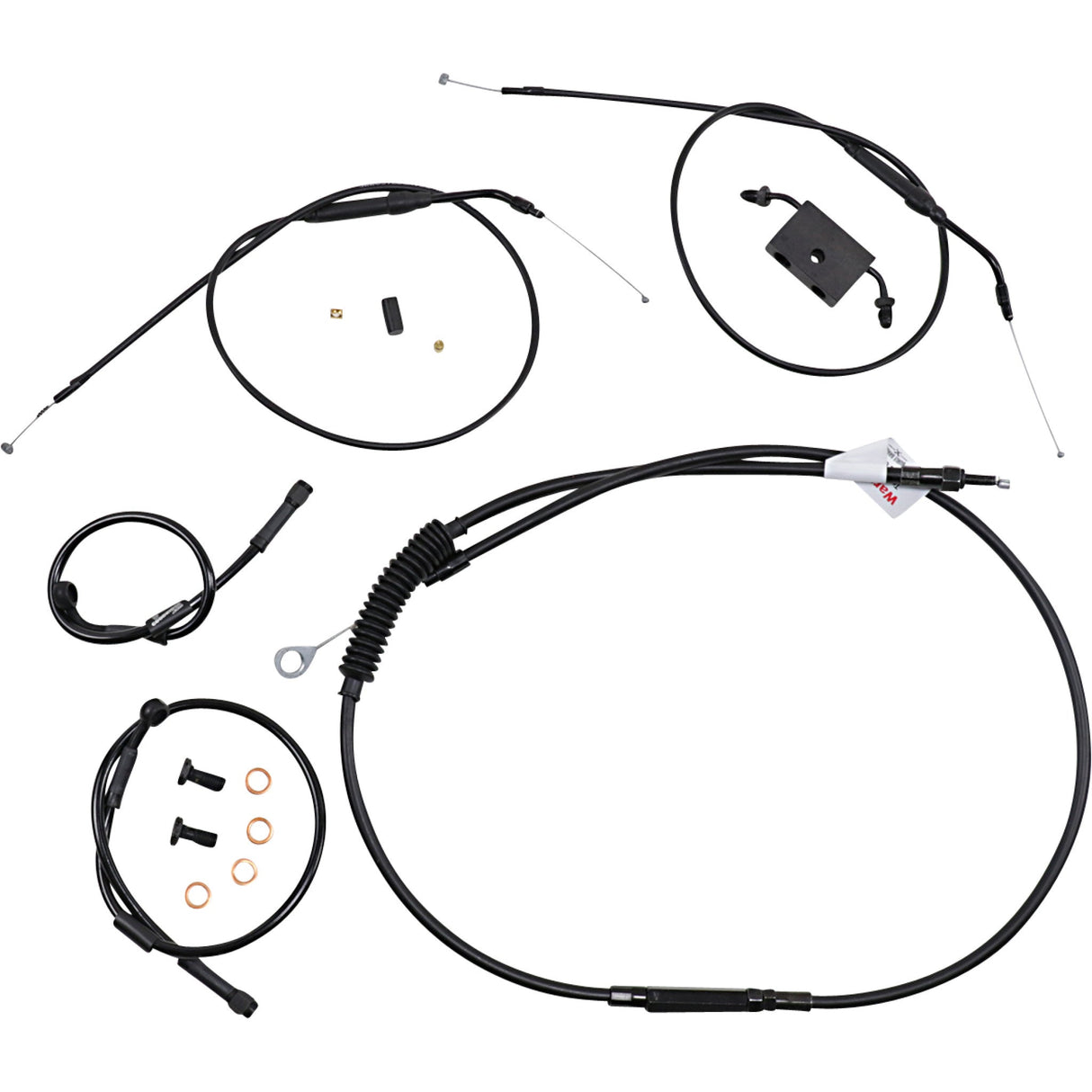 Burly Brand Complete Cable Kit - B30-1271 For Harley Sportster 1986-2022