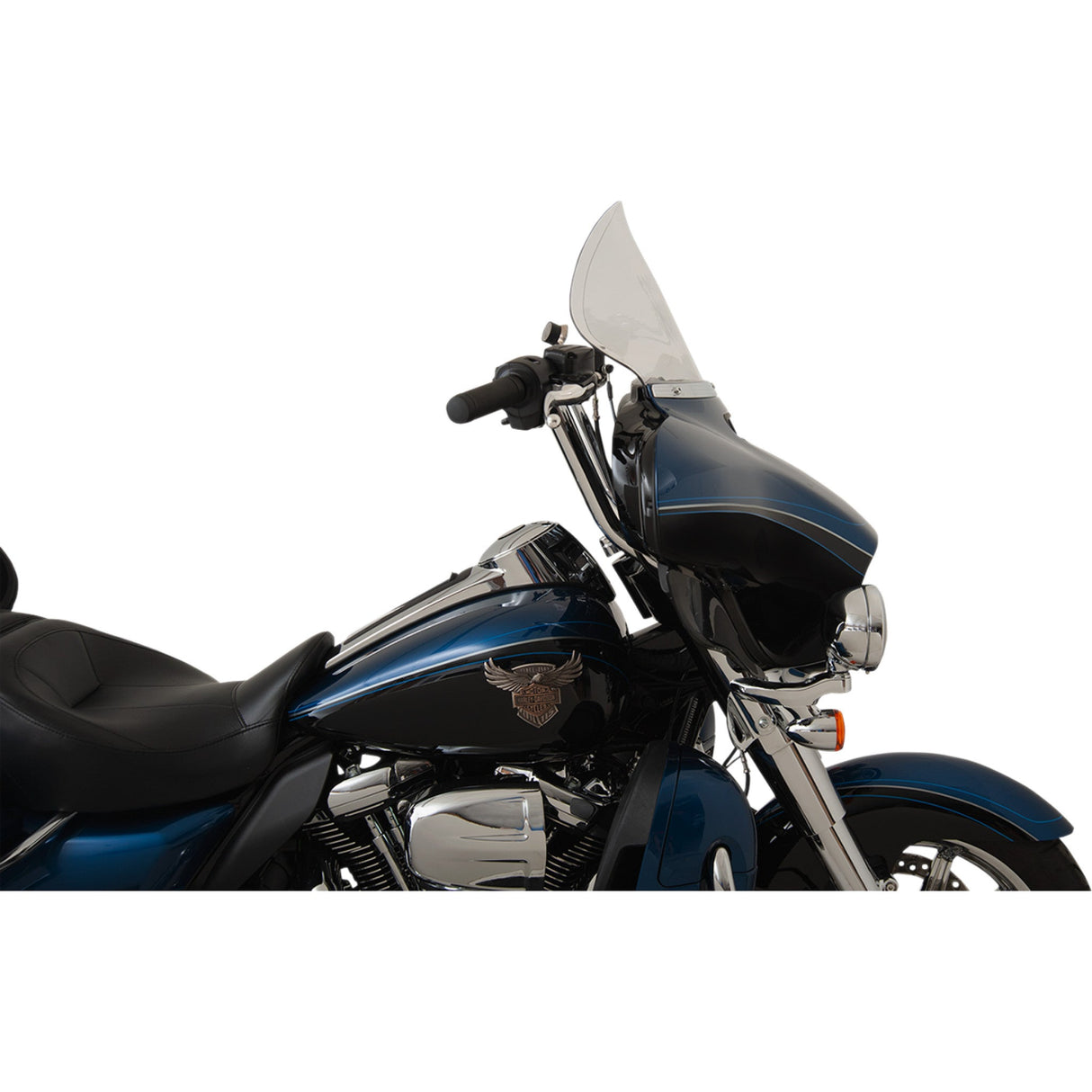 Klock Werks Flare® Windshield 11-1/2" Clear - KWW-01-0206-2014 For Harley Touring 2014-2025