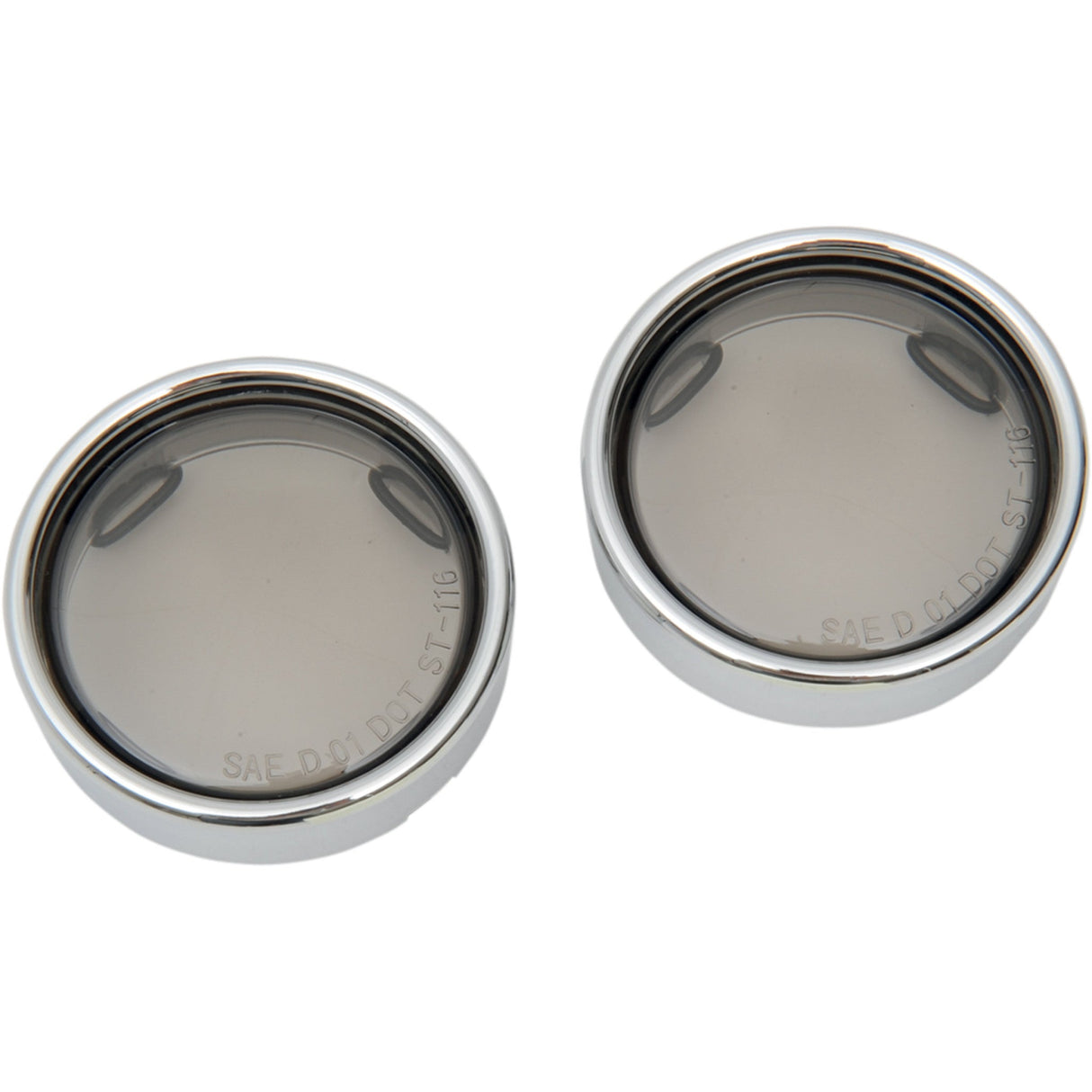 DRAG SPECIALTIES Deuce Style Deep-Dish Bezels Lens w/Trim Ring