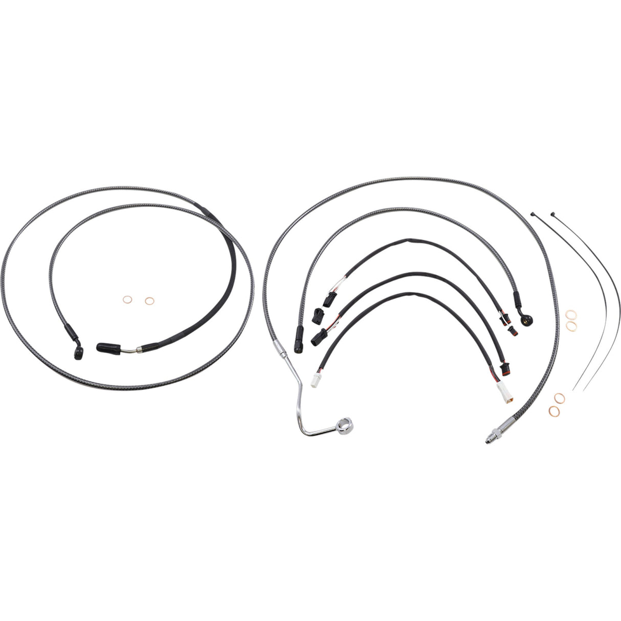MAGNUM SHIELDING 0662-0814 787851 KARBONFIBR Designer Handlebar Installation Kit