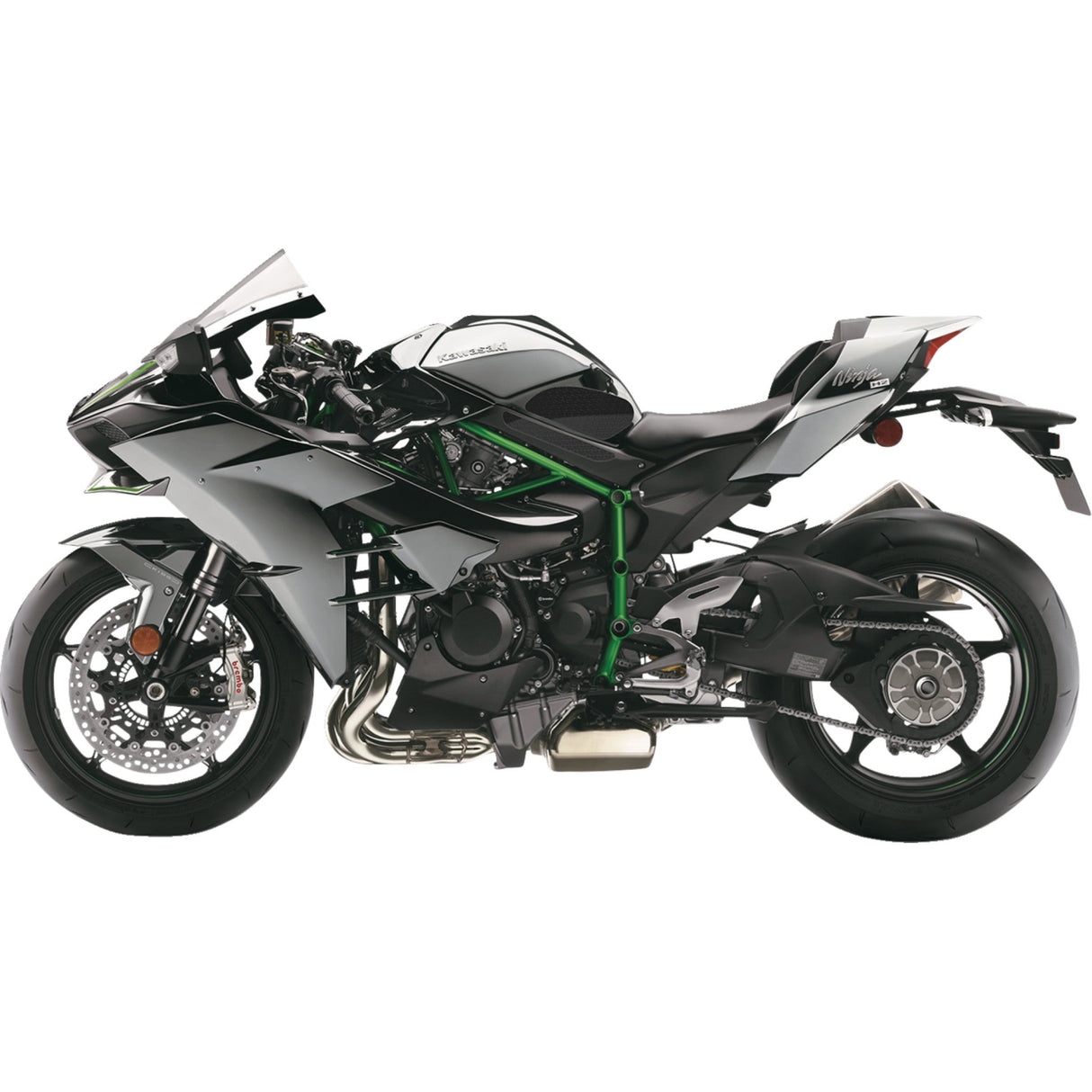 Stompgrip Sticker Kit - 55-14-0108B Kawasaki Ninja / Ninja H2R / Ninja Carbon 2015-2025