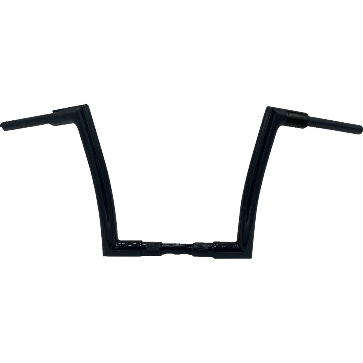 FAT Baggers INC. 1-1/2" EZ Install Flat Top Handlebar 12" Black - 618012-B For Harley Touring 2018-2025