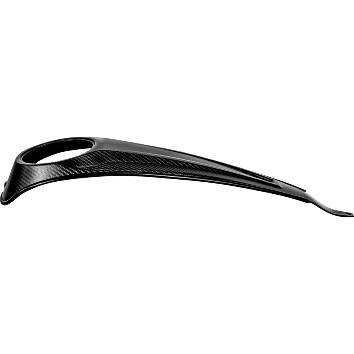 Saddlemen Carbon Fiber Dash Panel For Touring Models Center Fill Gloss - CF-823-07-002 For Harley Touring 2023-2026