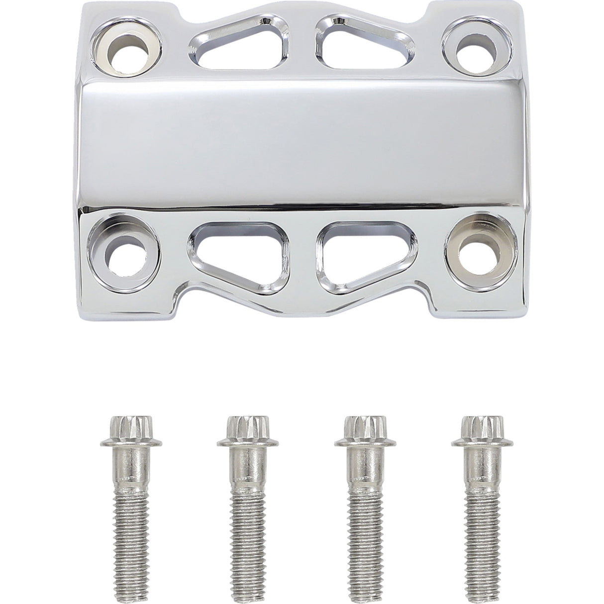 LA CHOPPERS 0602-1409 LA-7470-10C Performance Risers - Straight - 10" - Chrome