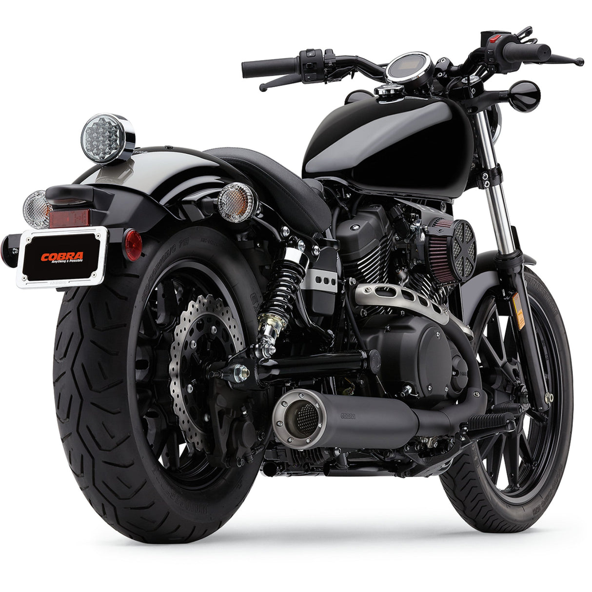 Cobra Muffler - 2527B Yamaha Bolt 2013-2017