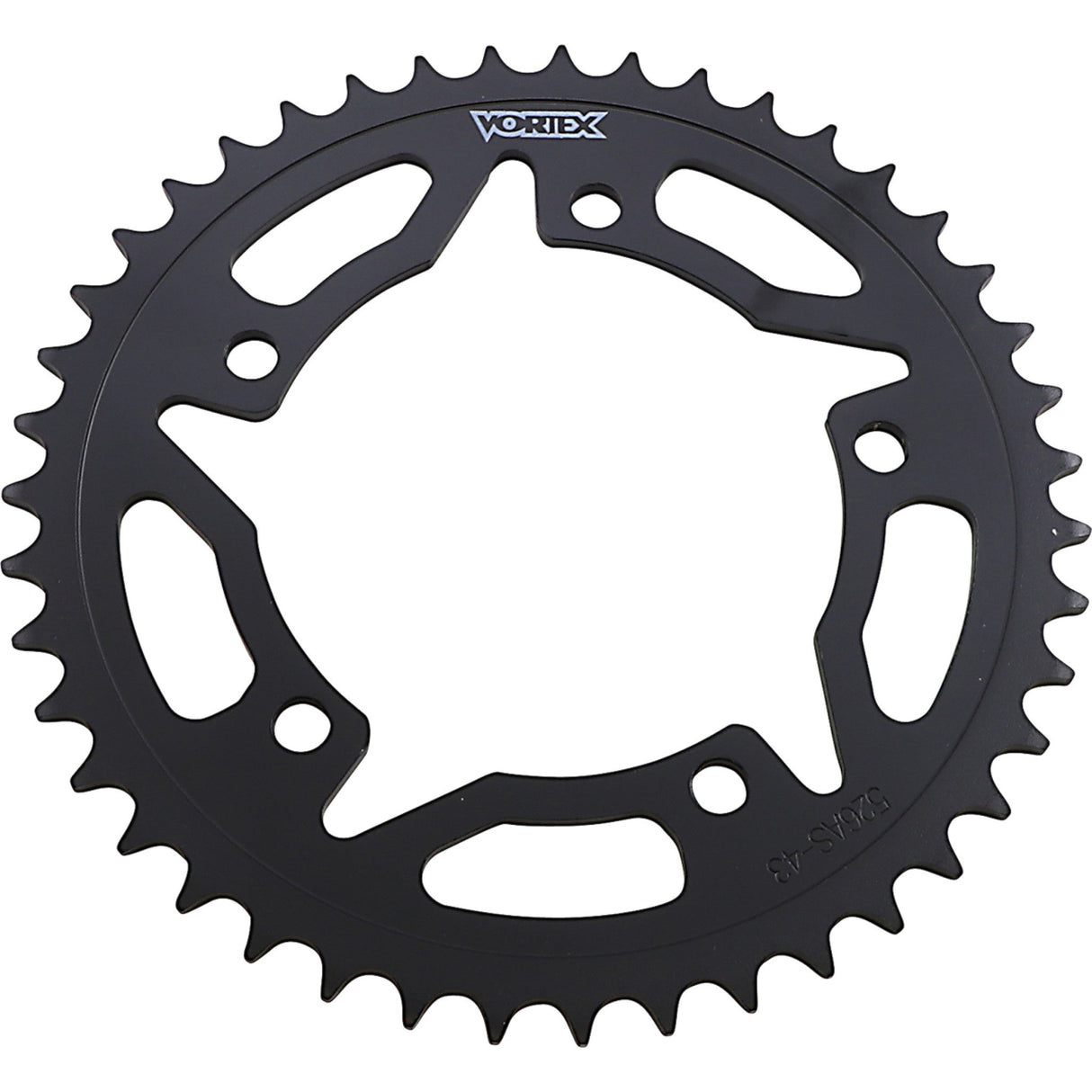 VORTEX 1210-0558 526AS-43 Steel Sprocket Steel Rear Sprocket - 43 Tooth