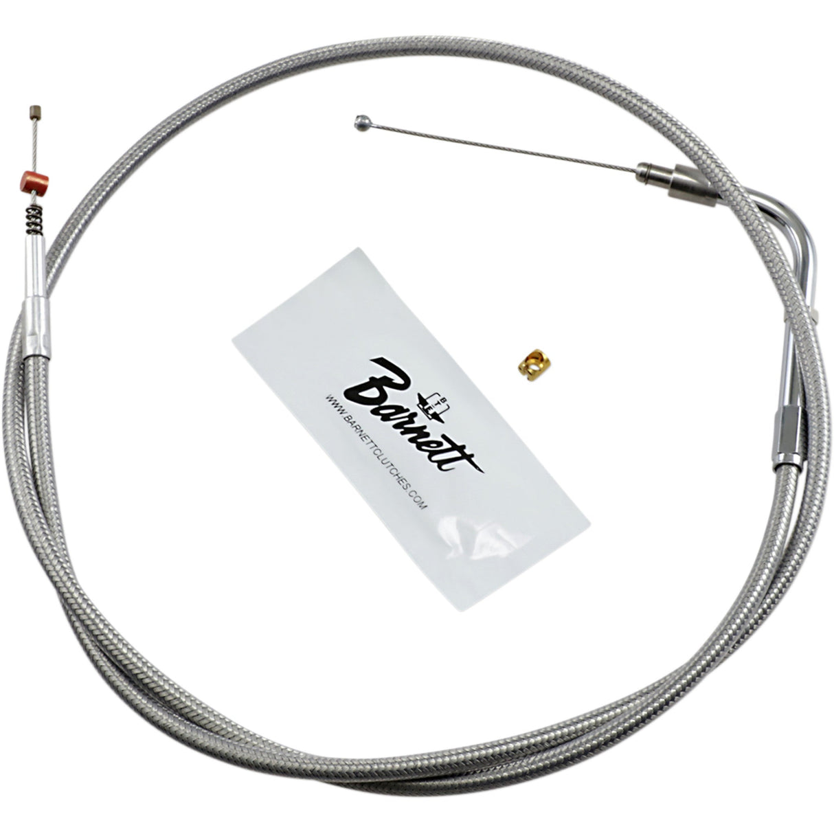 BARNETT DS-223601 102-30-40012-06 Stainless Steel Throttle/Idle Cable - +6"