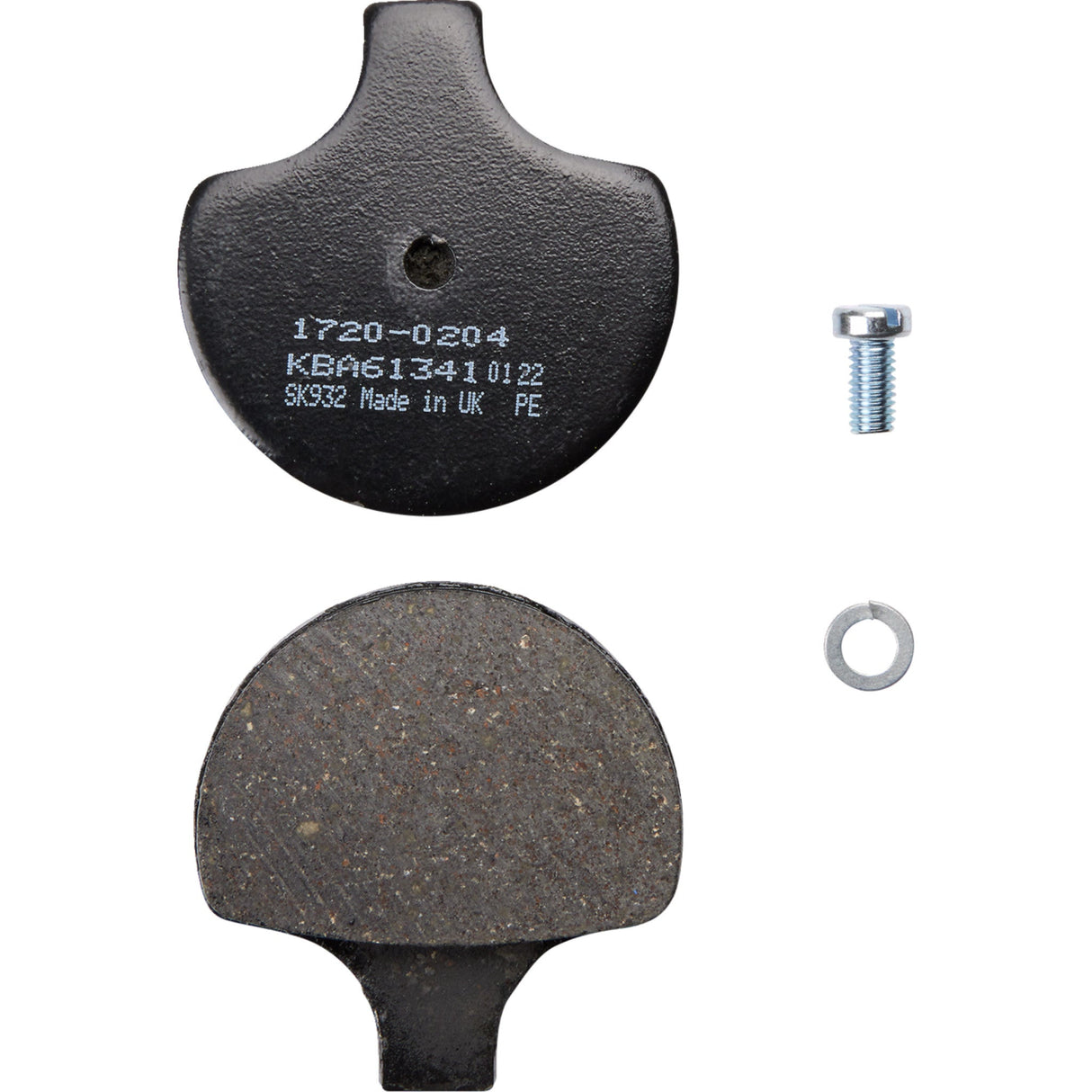 DRAG SPECIALTIES 1720-0204 Organic Harley/Buell Brake Pads Organic Brake Pads - Harley-Davidson