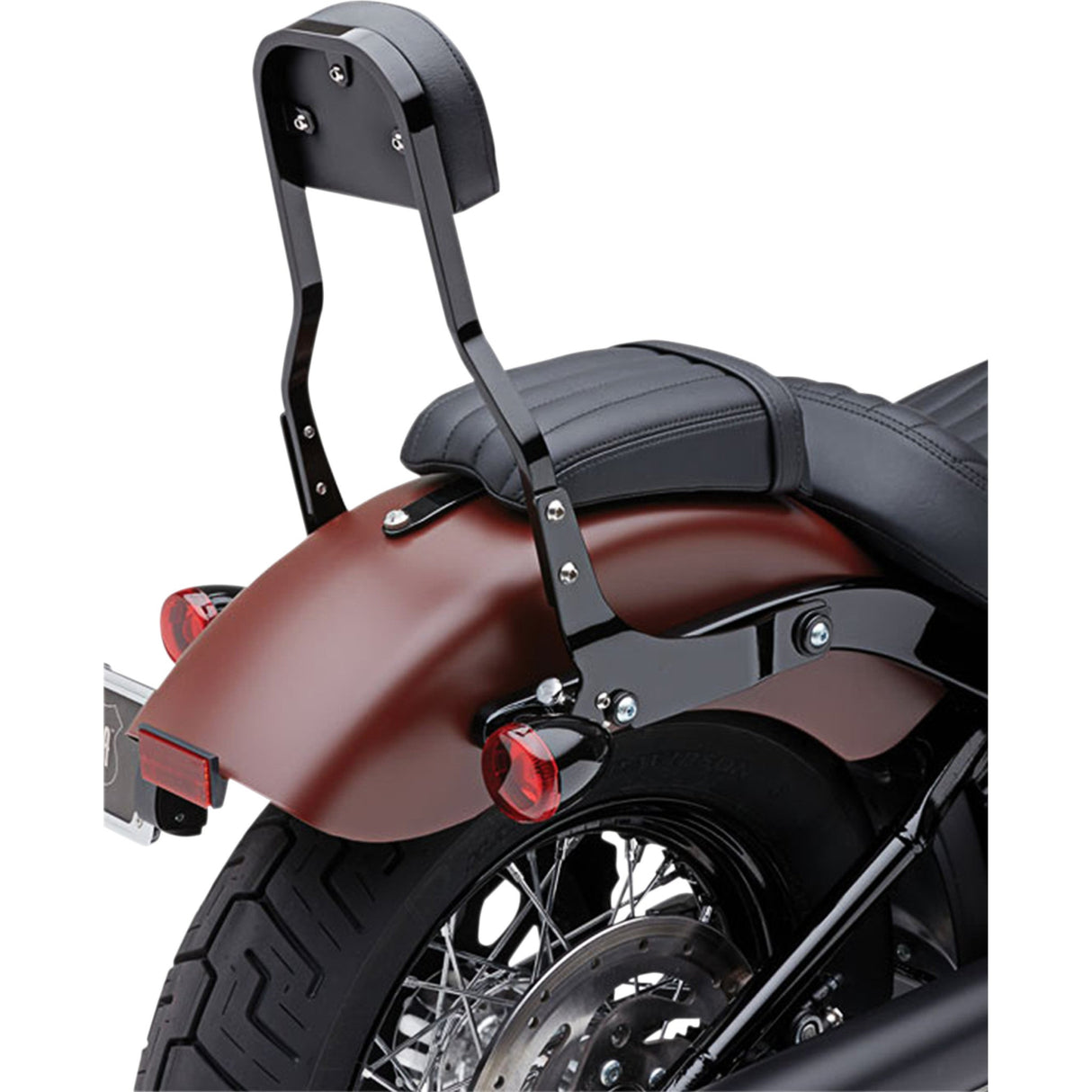 COBRA 1501-0616 602-2049B Detachable Backrest Kit - 14" - Black - FXLR
