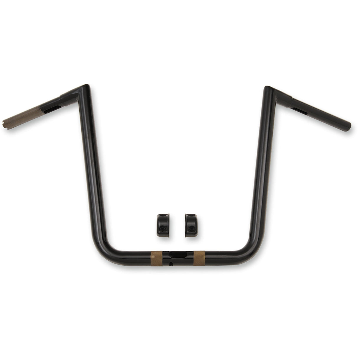 LA Choppers 1-1/4" Hefty Twin Peaks Handlebar 19" Black - LA-7312-69B For Harley Road Glide 2015-2022