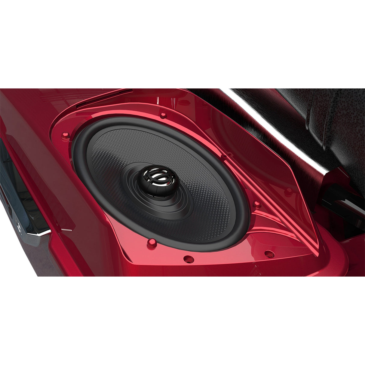 Hogtunes 692-XL LID-AA Speaker Lid Kit - 692 XL LID-AA For Harley Touring 1998-2013