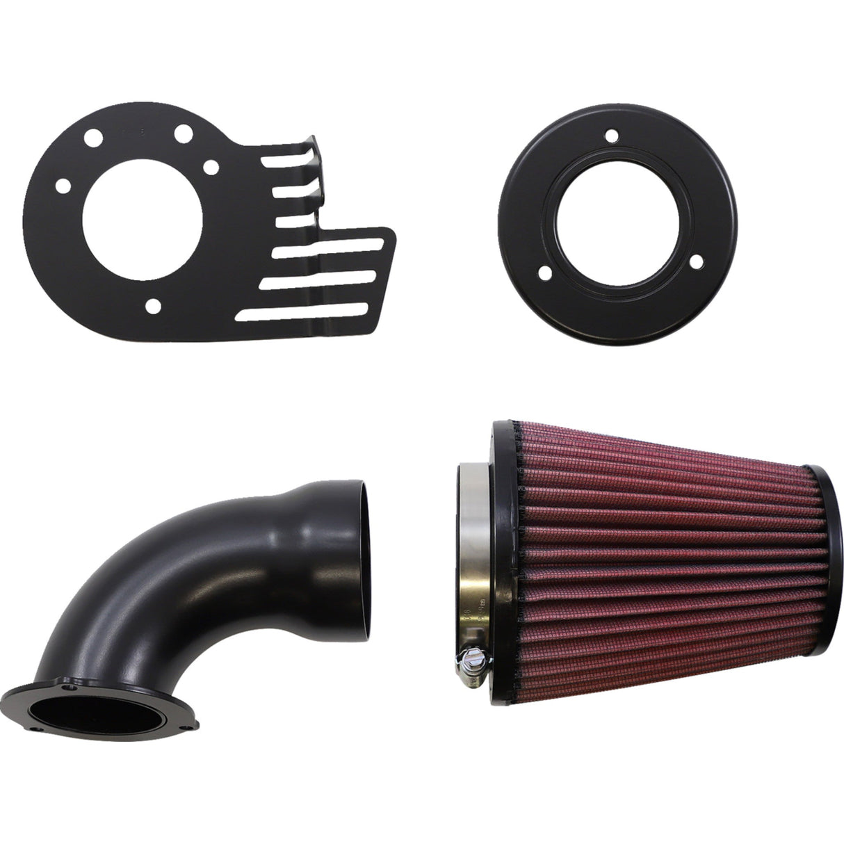 Cobra Cone Air Intake Black Touring Trike - 606-0100-06B-SB For Harley Touring 2008-2016