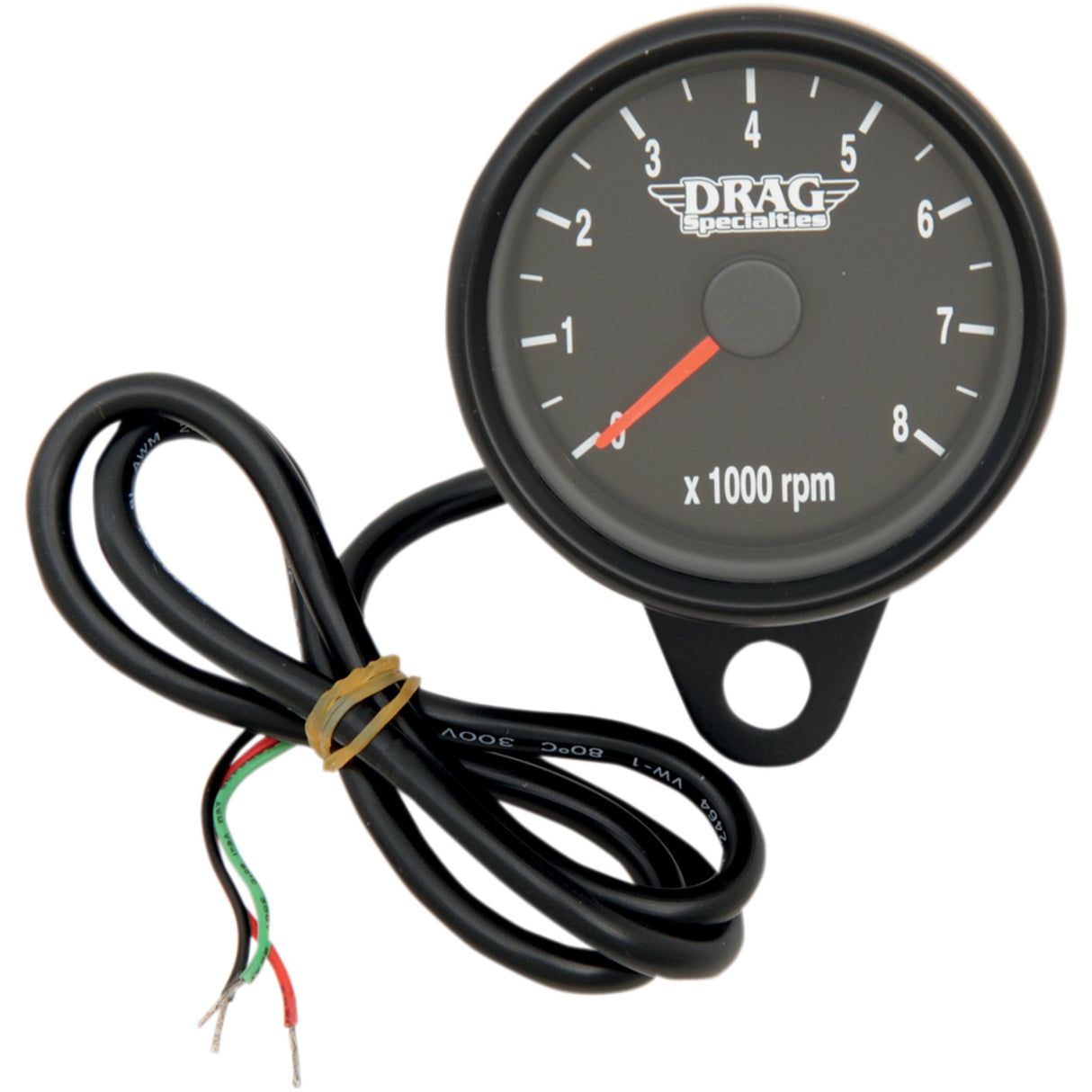 DRAG SPECIALTIES 2.4" Mini Electronic Tachometer - Backlit LED Face