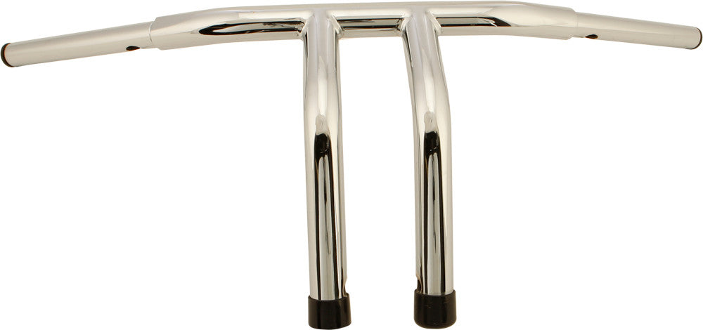 Harddrive 1.25" FAT Tiller-Bar 10" Rise Chrome - 31-0177 For Harley Motorcycles 1982-2017