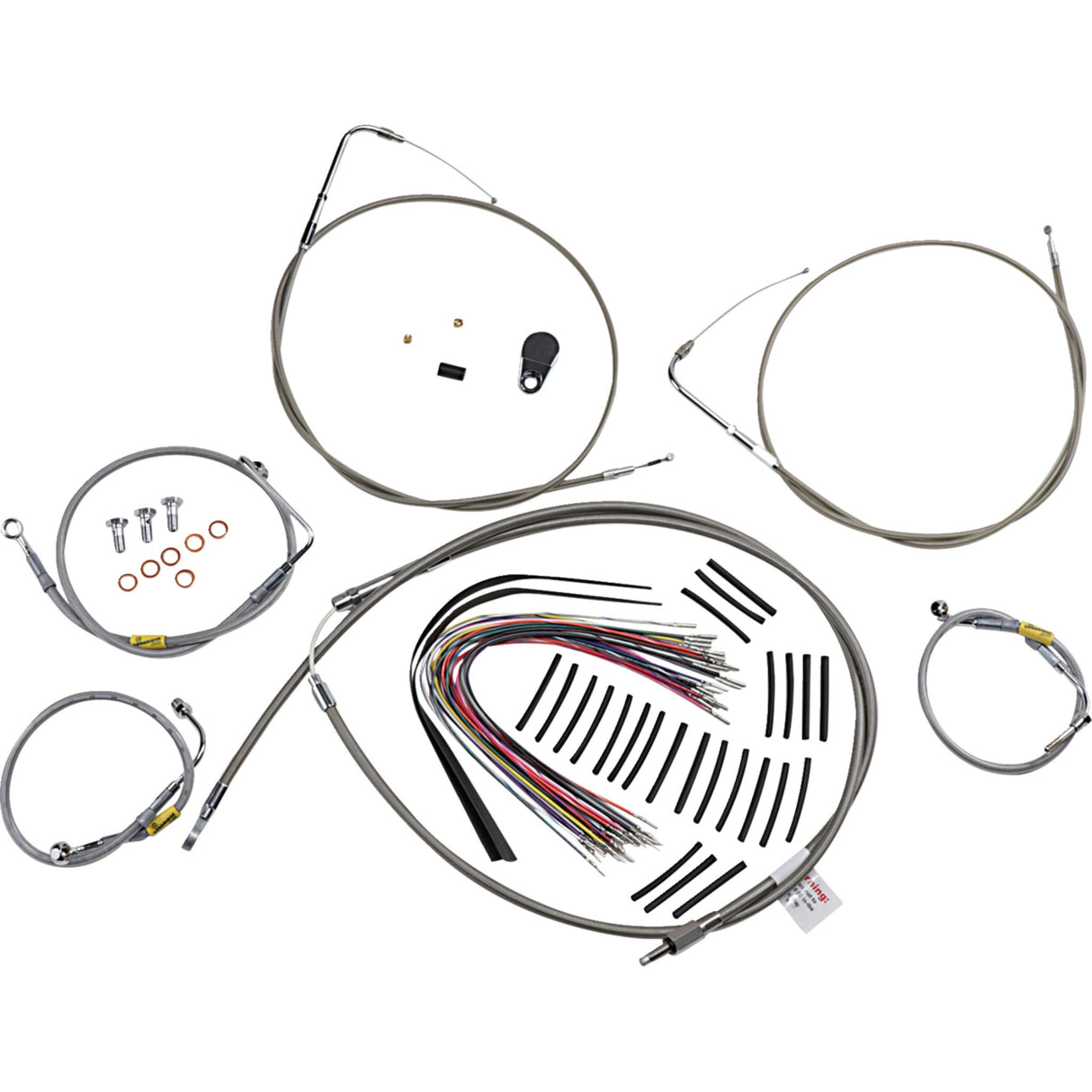 Burly Brand Complete Cable Kit - B30-1293 For Harley Electra Glide 2000-2006
