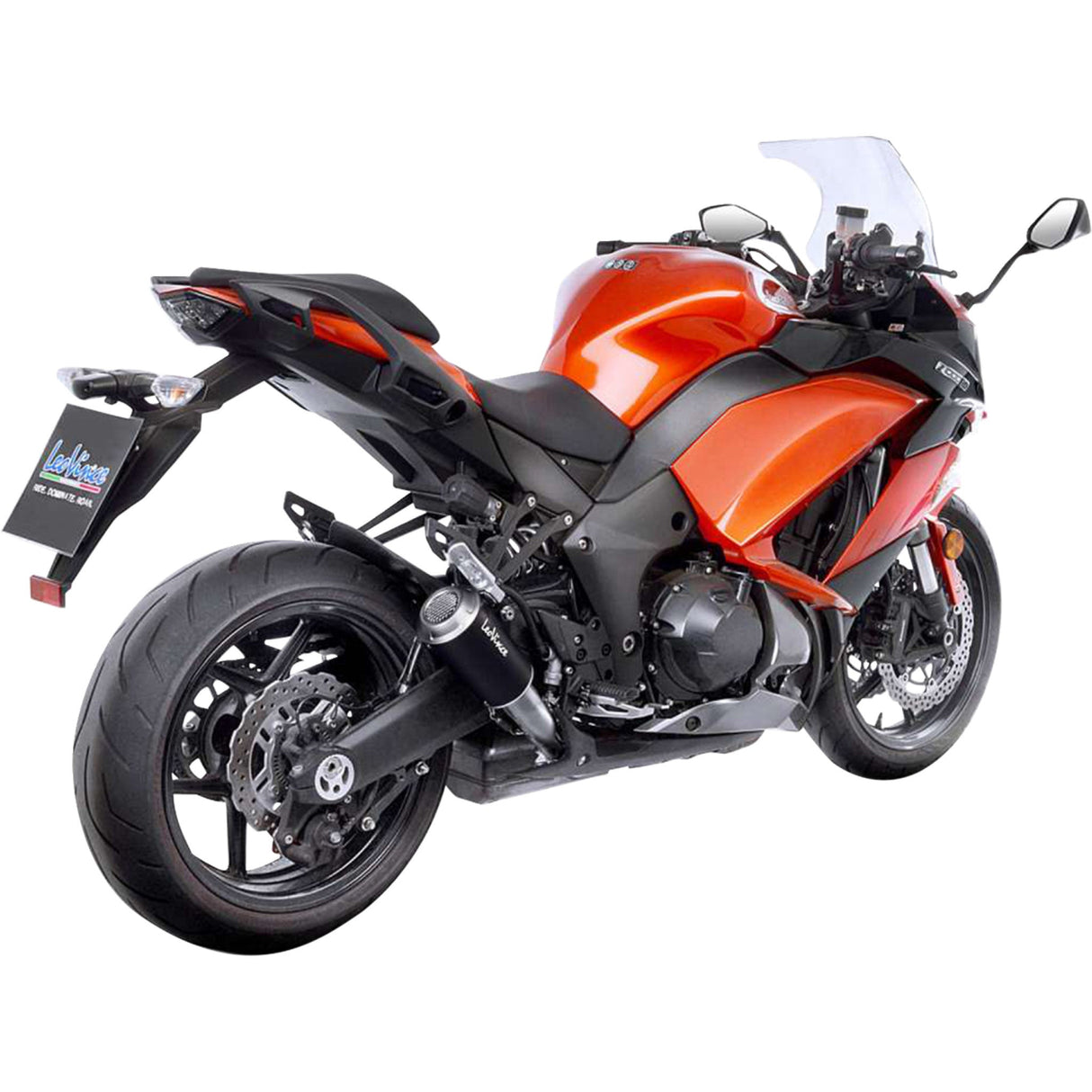 LEOVINCE 1811-4941 15309BU LV-12 R Slip-On Muffler black - ktm 1090/1190/1290