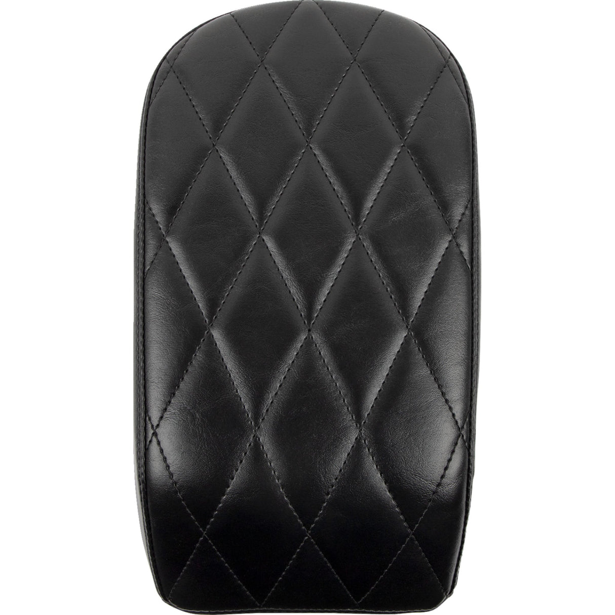 LePera Bare Bones Series Pillion Pad — Diamond Stitch Diamond Black - LYX-007PDM For Harley Softail 2018-2023