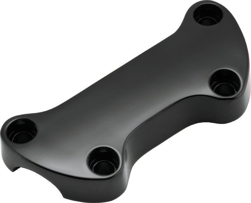 Bikers Choice 489998 74-Up Black Plain Handlebar Clamp