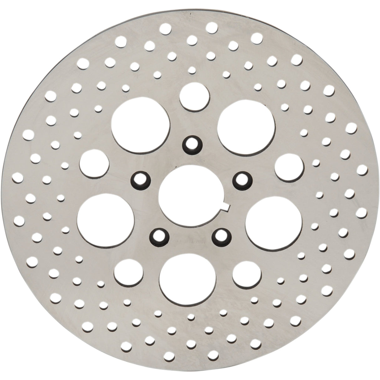 Drag Specialties Stainless Steel Drilled Brake Rotor 11.5" For Harley Motorcycles 1984-1999