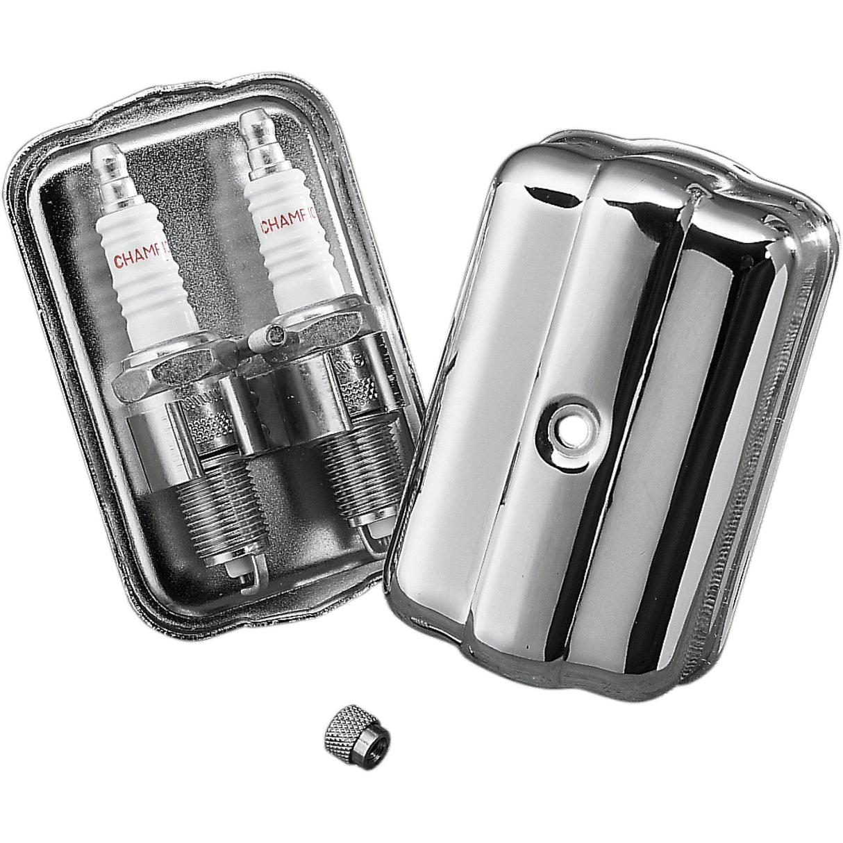 DRAG SPECIALTIES DS-196091 Chrome Spark Plug Holder Plug Holder - Chrome - F/H-D
