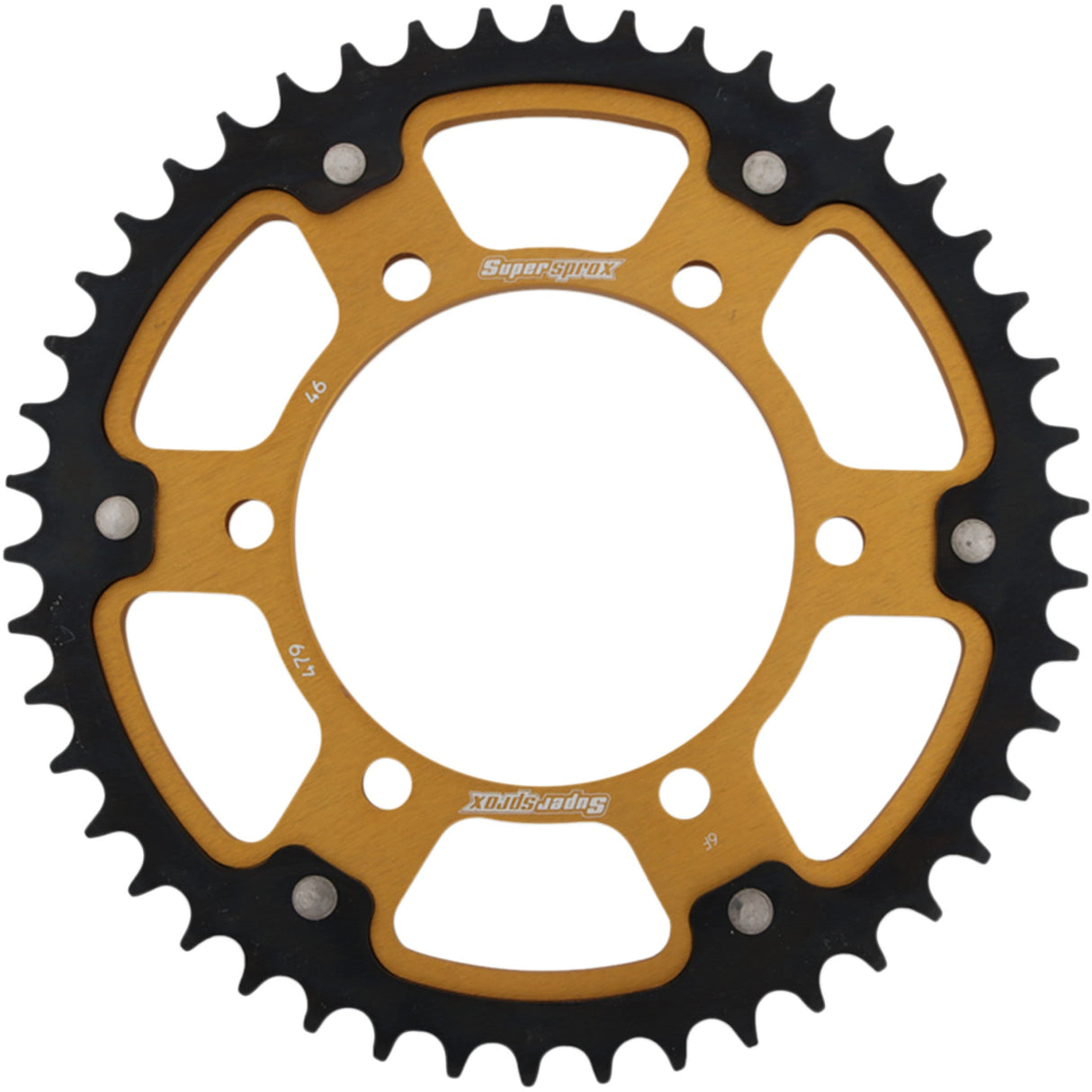 Supersprox Sprocket - RST-479-46-GLD Kawasaki Ninja 600R / 600 Ninja 1986-1997