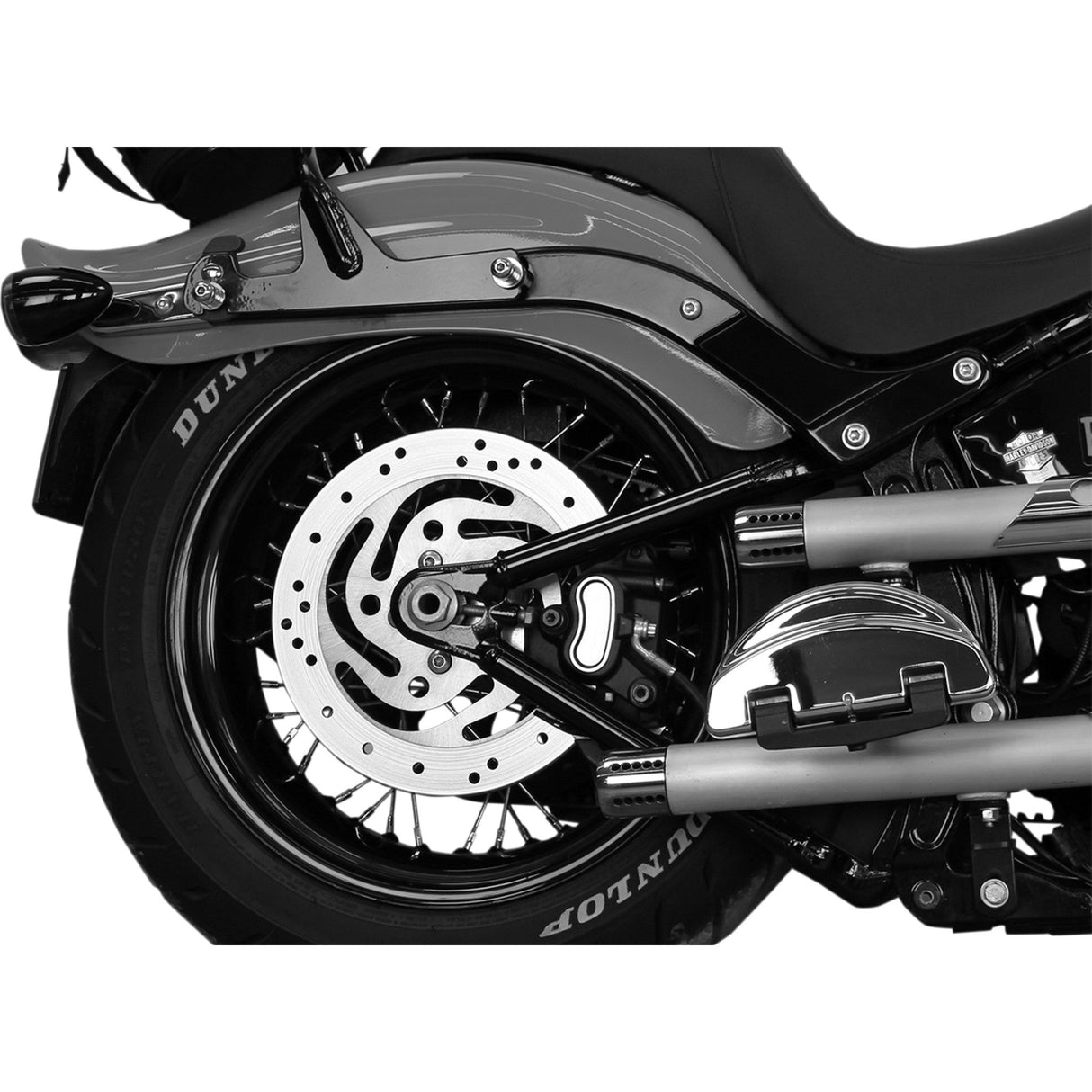 Legend Suspension Legend Air Shock Absorber - 1311-0144 For Harley Softail 1989-1999