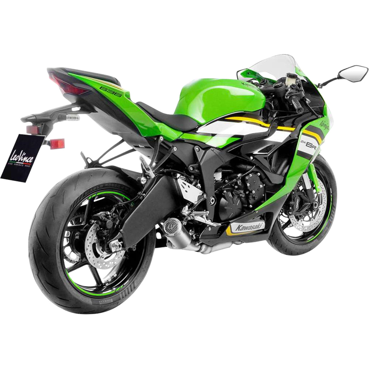 Leovince LV Corsa S Titanium Muffler - 15413STU Kawasaki Ninja 2019-2025