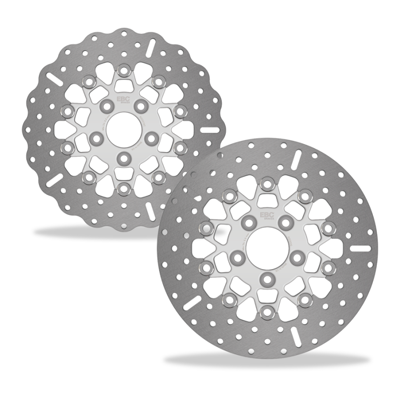 EBC Powersports RSD018C EBC 00-03 Harley Davidson Sportster XLH 883 Rear Right Contour Profile Rotor