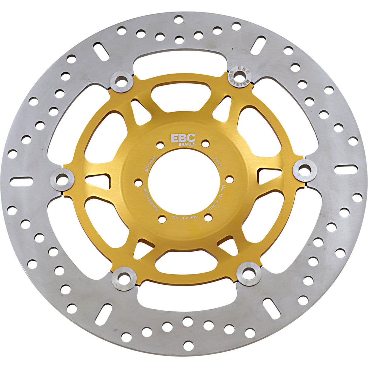EBC 1710-0454 MD1003X MD Series Pro-Lite Contour X Brake Rotor Brake Rotor - Honda