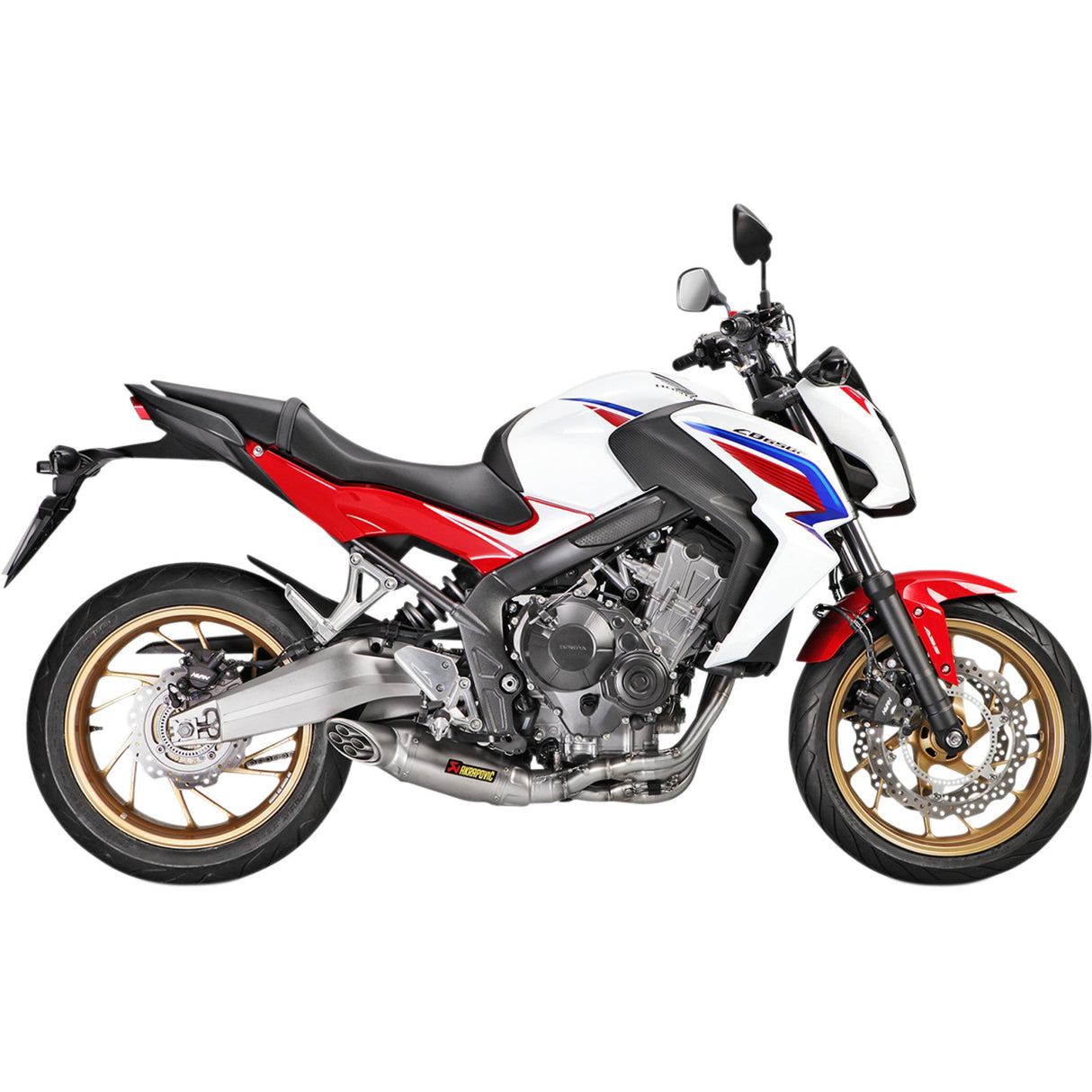 Akrapovic Racing Line 4-Into-1 Exhaust System - S-H6R12-HAFT Honda CB650F / CBR650F 2014-2016