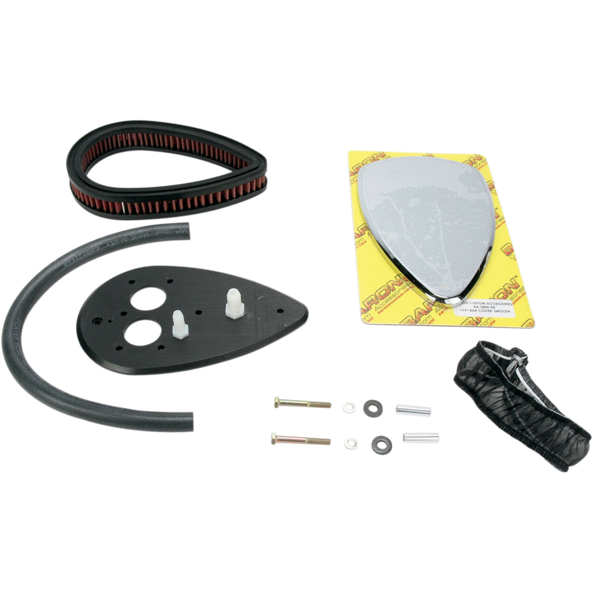 BARON 1010-0530 BA-2074-00 Big Air Kit smooth - chrome
