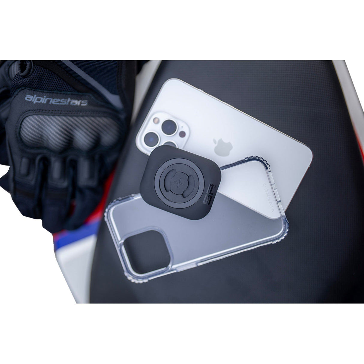 SP CONNECT 0636-0452 52401 Moto Mount LT Phone Holder Kit - SPC+ - LT - Universal Adhesive