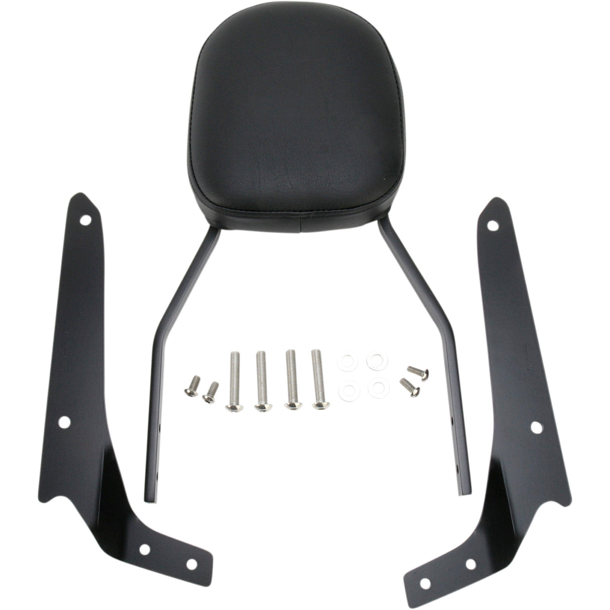 COBRA 1501-0345 02-5111B Square Sissy Bar Kit — Standard Sissy Bar - Standard - Shadow Phantom