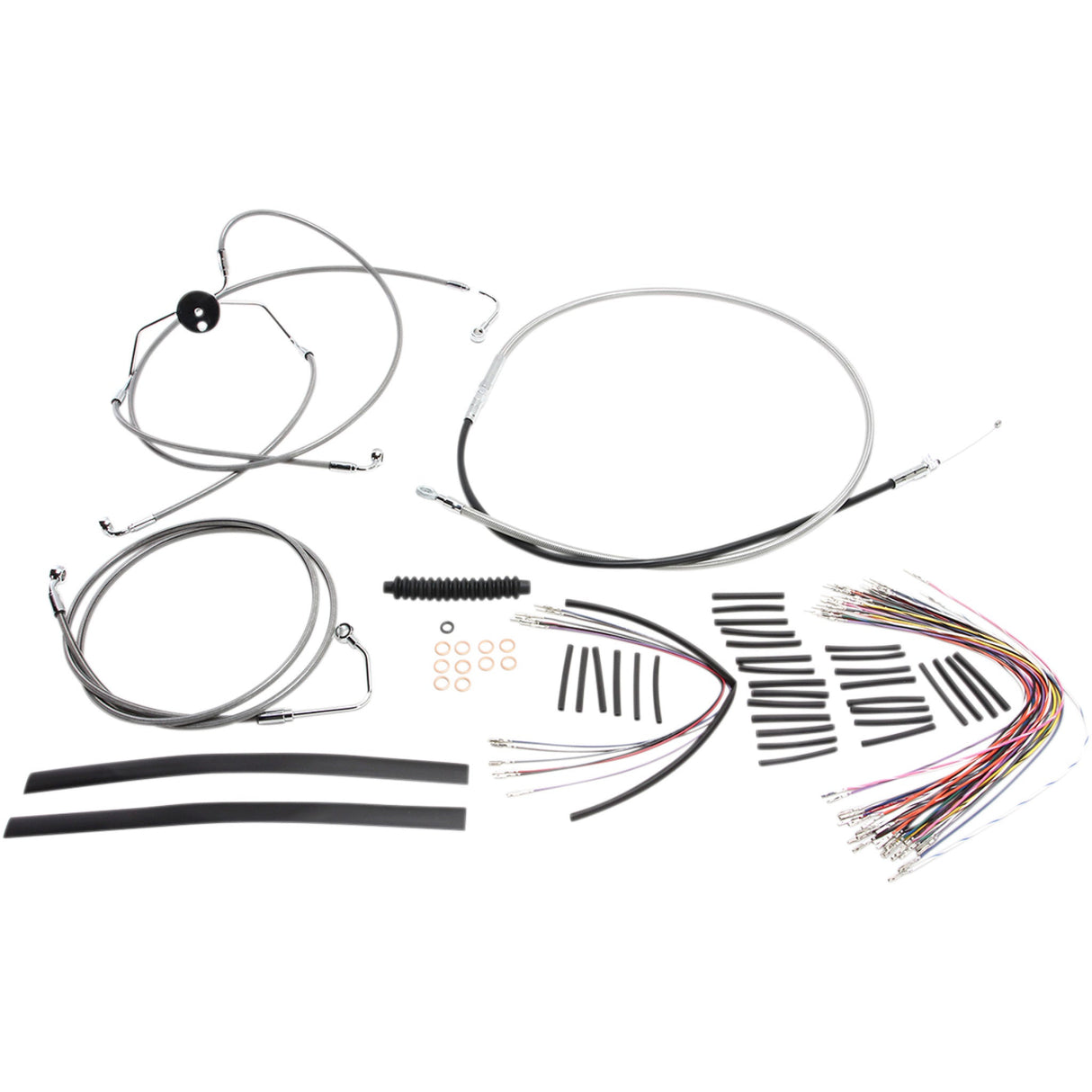 Magnum Shielding Cable Kit - 589321 For Harley Road Glide 2008-2013