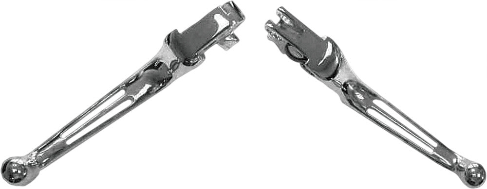 Harddrive 820-54300 053521 2-SLOT LEVER SET CHROME BIG TWIN 86-06 XL 96-03