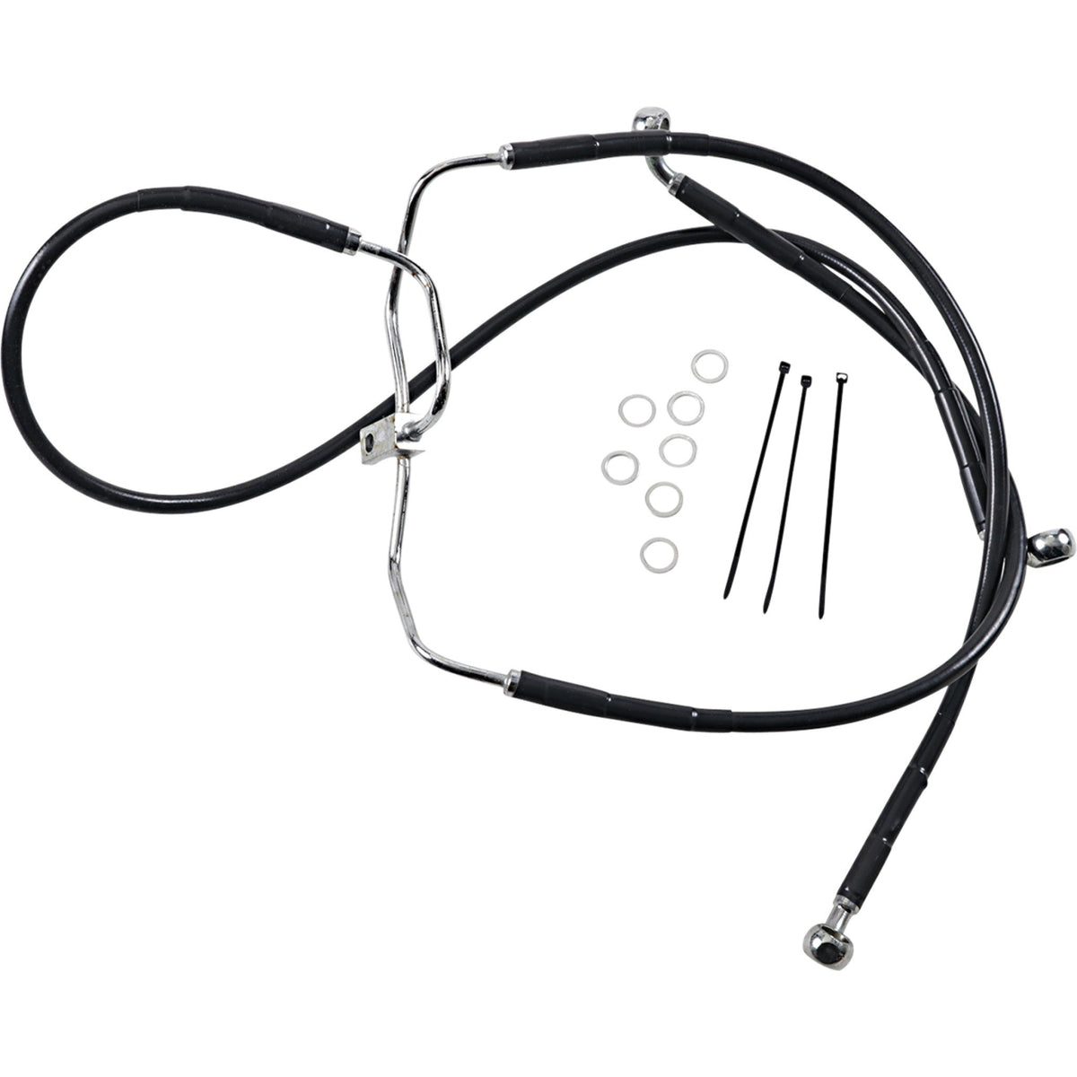 Drag Specialties Brake Line For Harley Fat Bob 2008-2017
