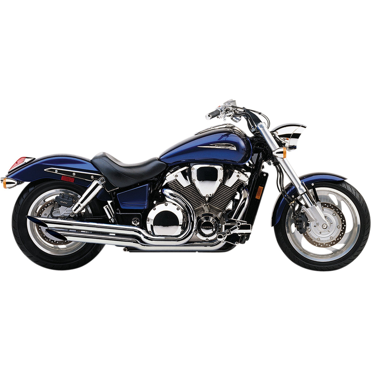 Cobra 2-Into-2 Exhaust System - 1675SC Honda VTX1800C / VTX1800F 2002-2008