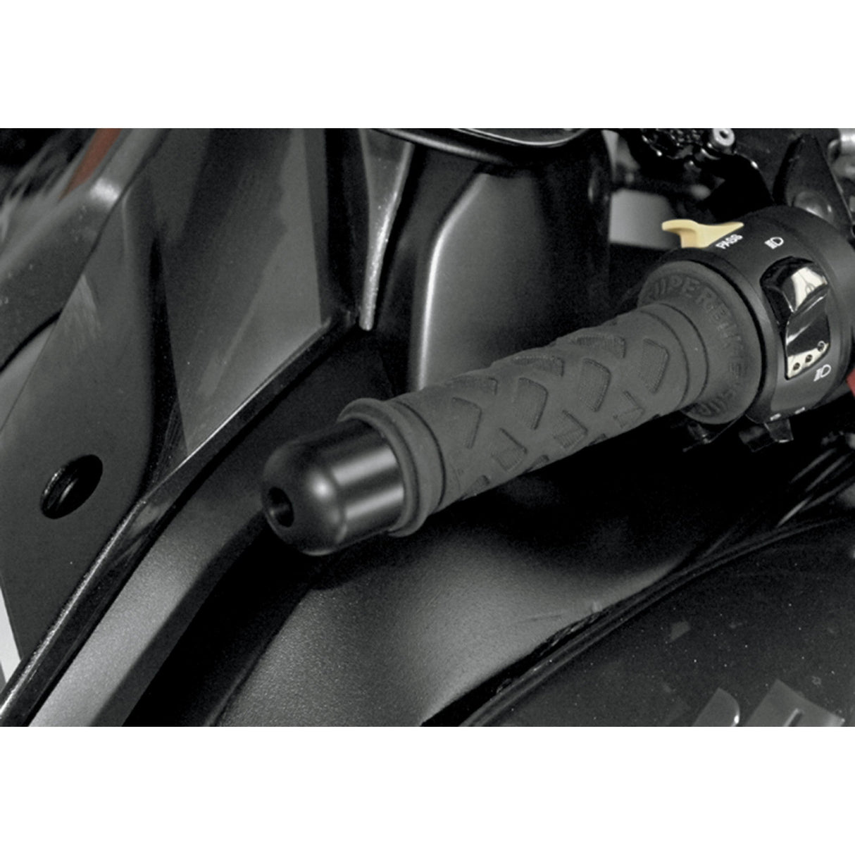 VORTEX 0634-0018 BE118K Handlebar End Slider Bar End Slider - Black
