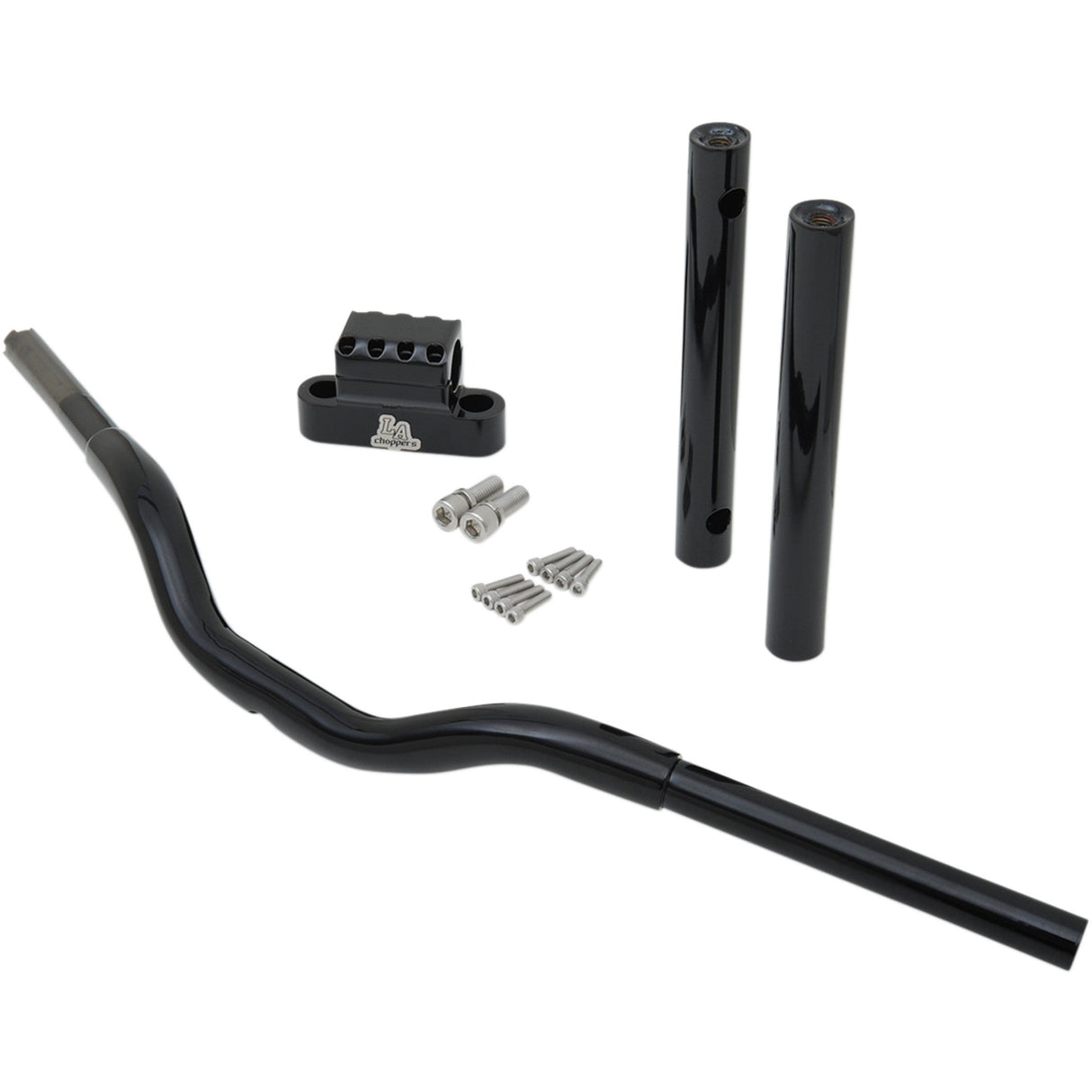 LA CHOPPERS 0601-4455 LA-7335-10B Kage Fighter-T Handlebar - 14" - Black