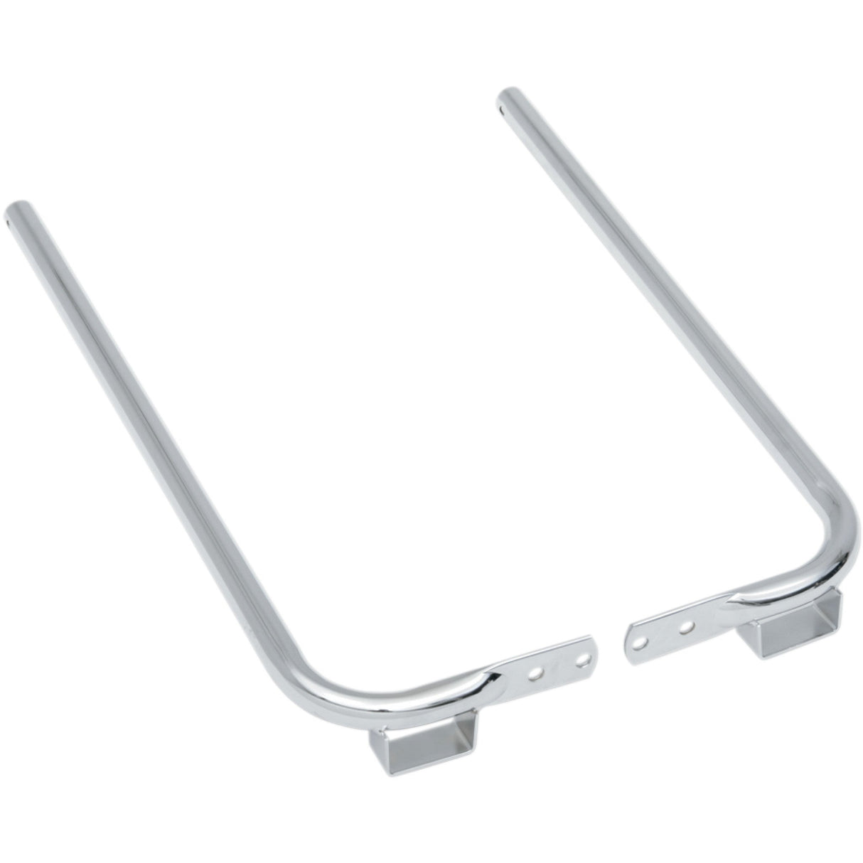 DRAG SPECIALTIES 3501-0602 Saddlebag Support brackets - chrome - fl '93-'08