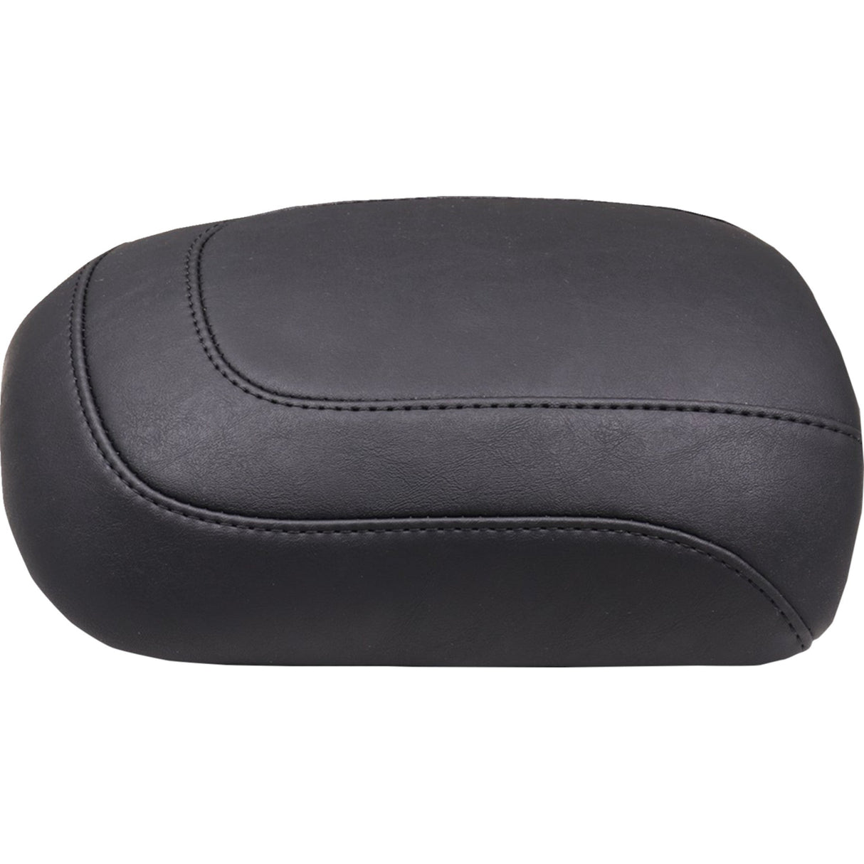 Mustang Padded Passenger Seat Cowl Black Smooth - 88612 For Harley Touring 2023-2026