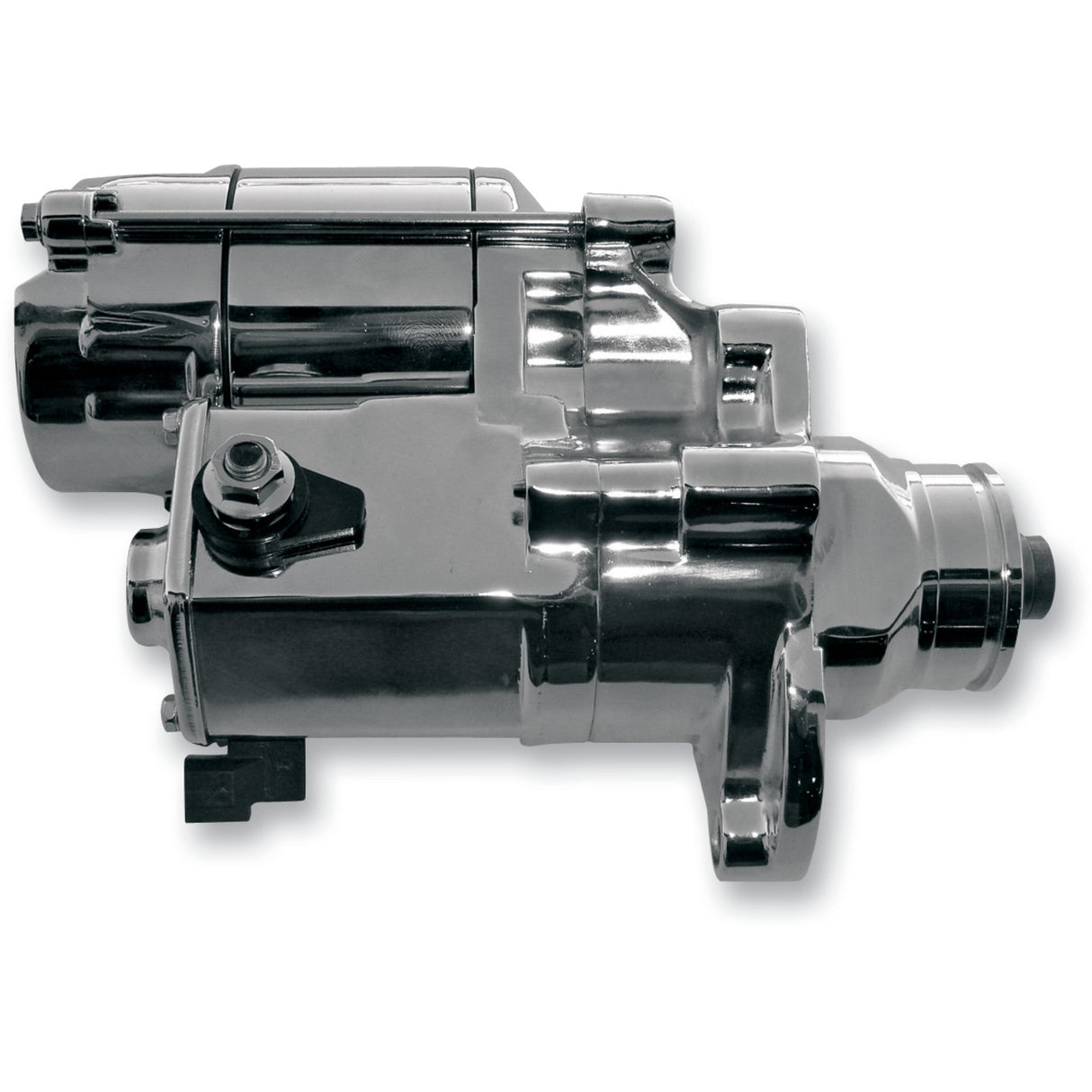 Terry Components Starter Motor Harley Davidson Chrome - 776007 For Harley Motorcycles 2006-2017