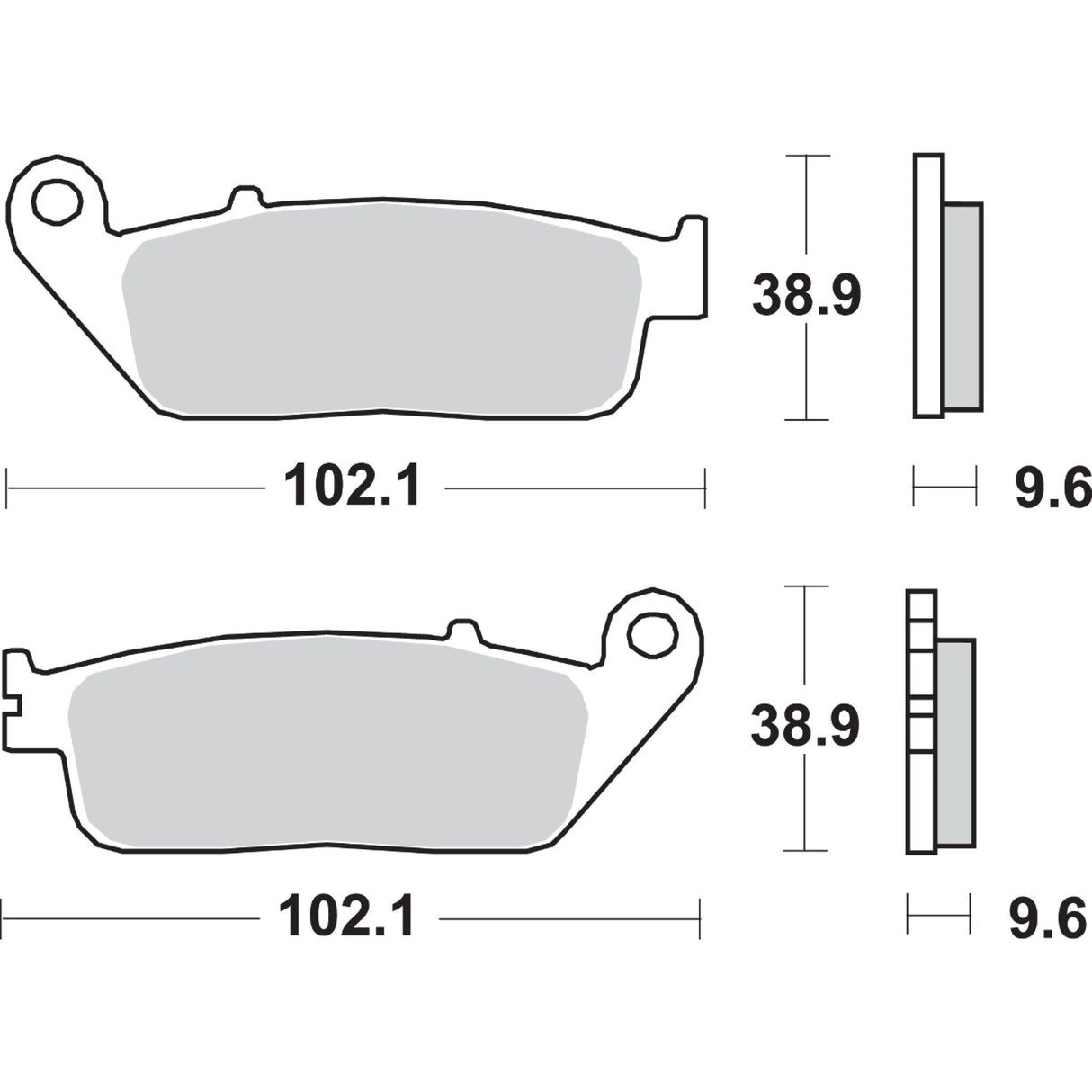 Sbs Brake Pad - 700HS Honda Motorcycles 1994-2025
