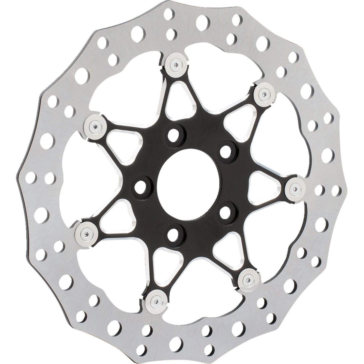 Arlen Ness Two-Piece Floating Brake Rotor Procross 11.8" Black - 33-10101-202 For Harley Motorcycles 2006-2022
