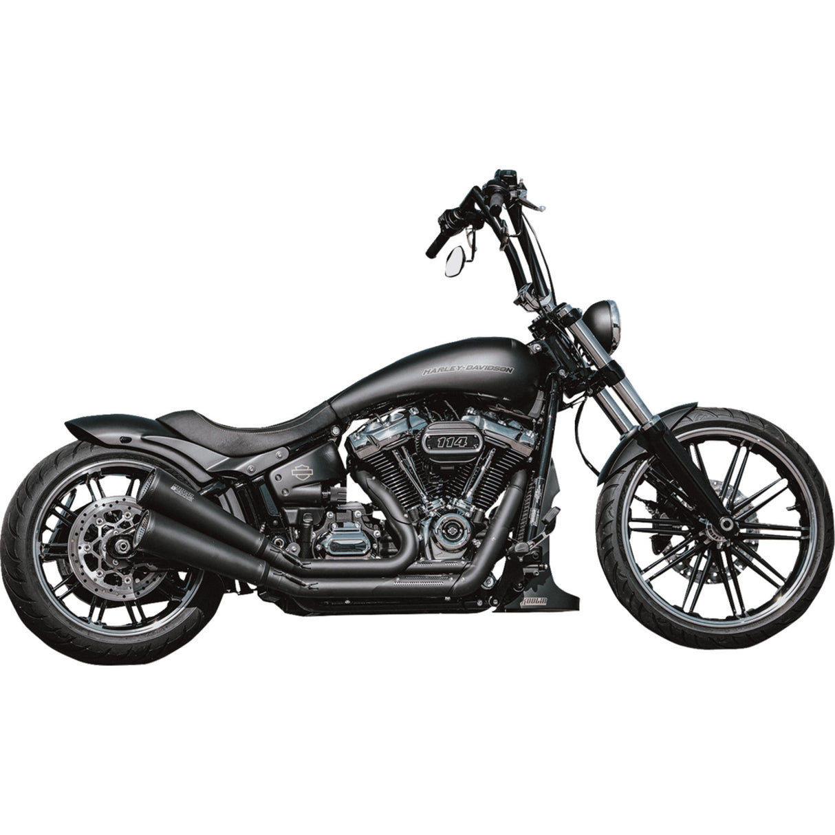Kodlin USA Stretched Gas Tank Stretched M8 Softail - K61143 For Harley Softail 2018-2024